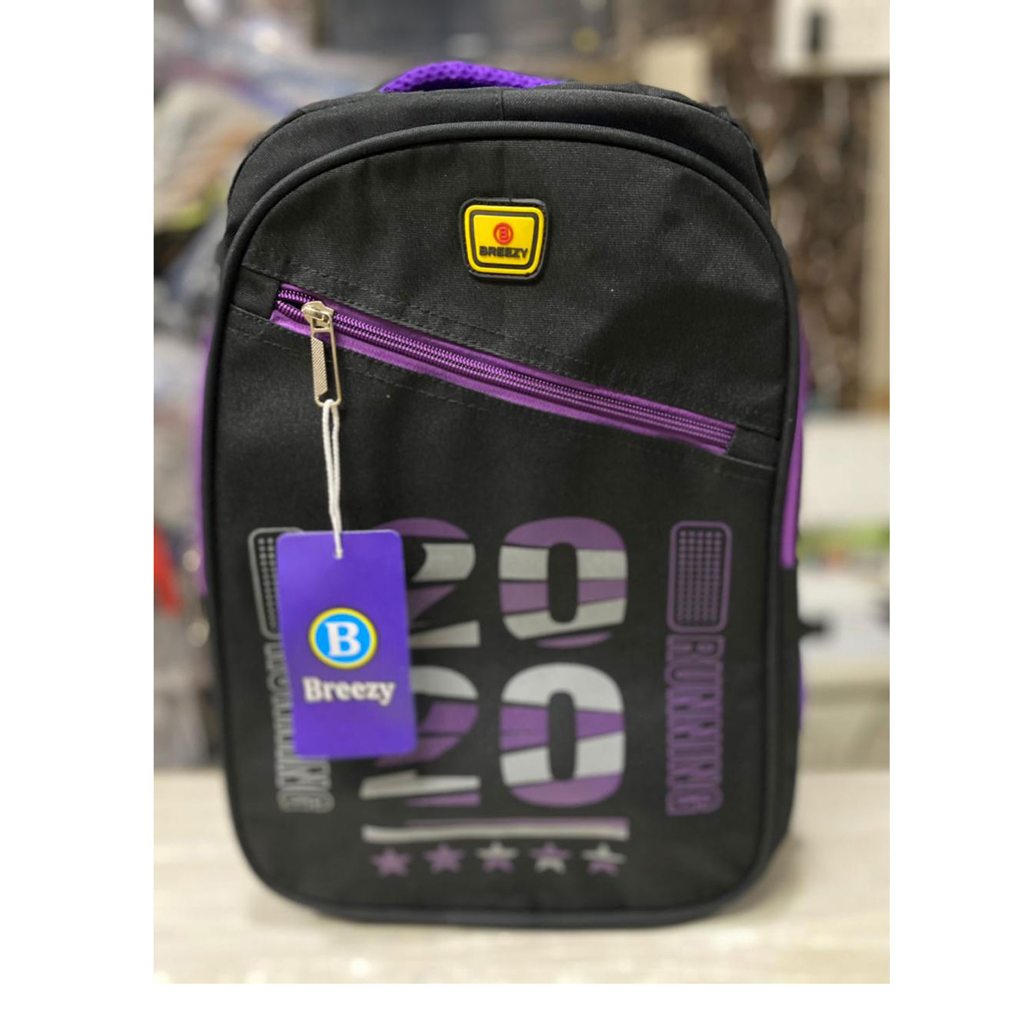 S-Air School Bag Backpack for Boys & Girls, Kid's Backpack | Black | Red 