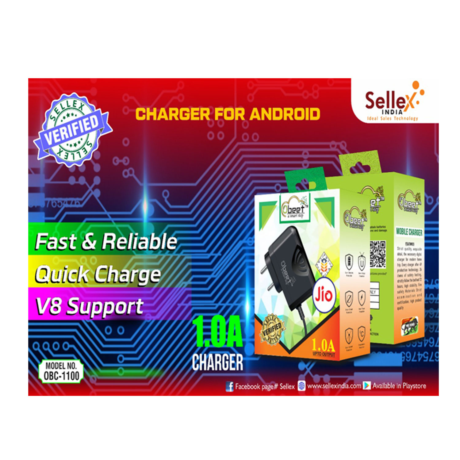 Jio Charger | Pack of 10