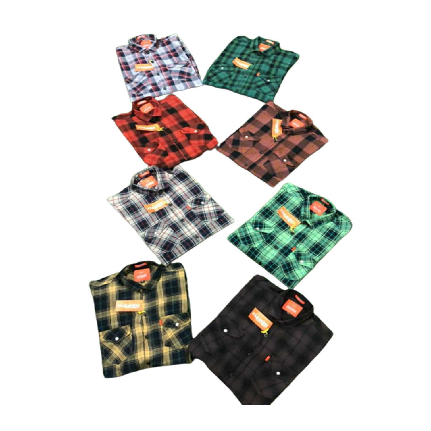 SMARATIEN  Check Full-Sleeve Shirt M, L, XL | Pack of 24