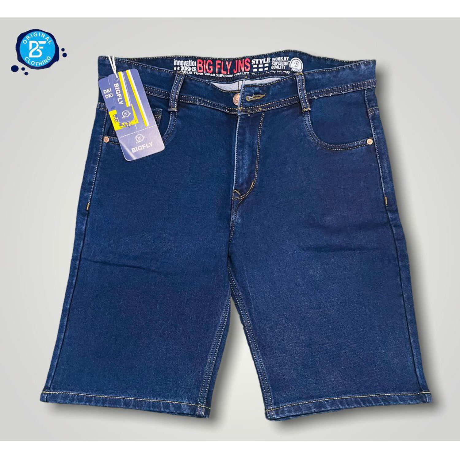 BIG FLY Cotton Denim Shorts For Men | Pack of 5