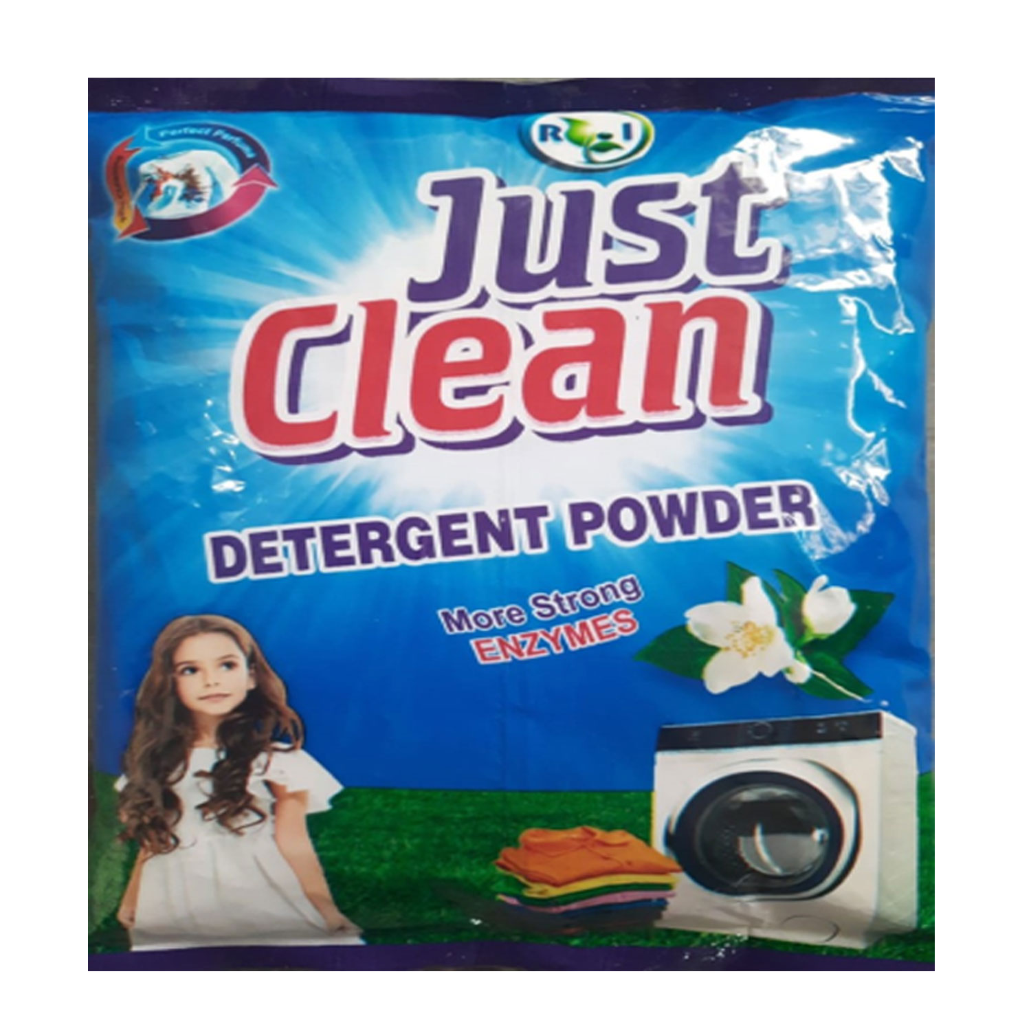 JUST  CLEAN  WASHING POWDER 1 kg |   Pack Of  30